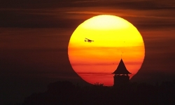 Flug&Bild Sonnenuntergang