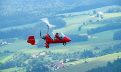 Gyrokopter fliegen Tragschrauber Rundflug