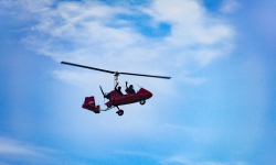 Tragschrauber fliegen